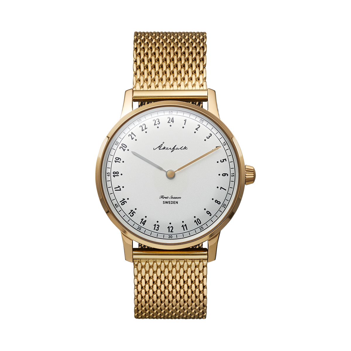 First Season Gold White with Gold Mesh