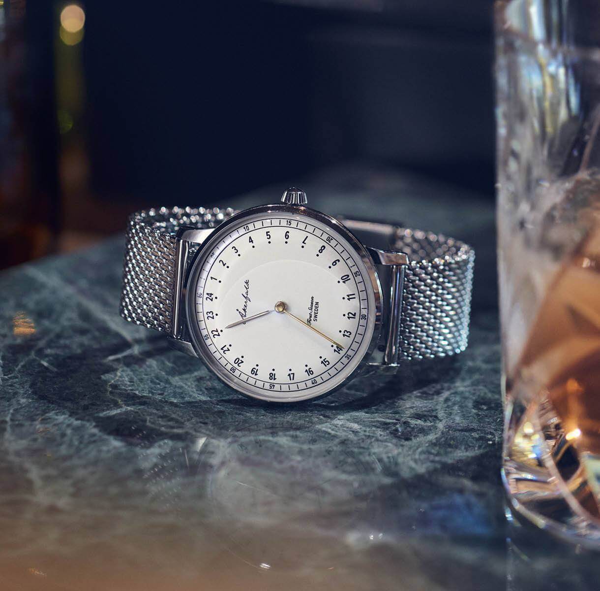 Silver watches