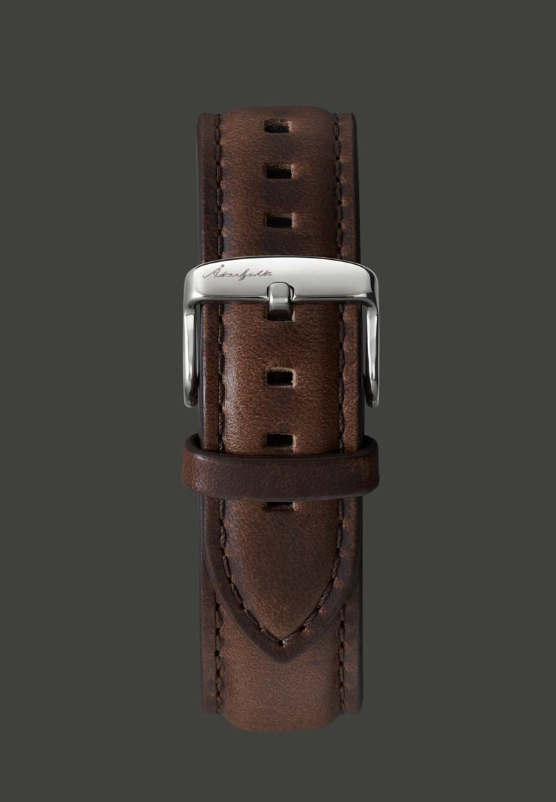 Brown Leather Strap 18mm